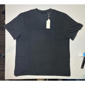 VInce. V-Neck T-Shirt Mens 2XL Made In USA NWT 100% Cotton NWT